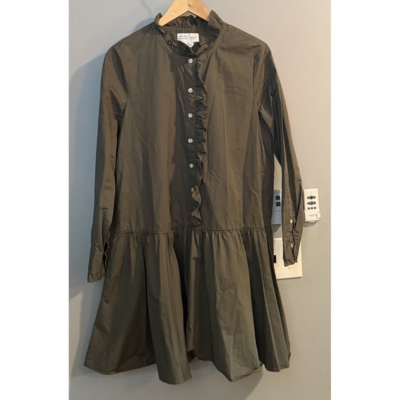 kate spade new york Dresses & Skirts - Kate Spade Broome Street Shirt Dress Long Sleeve‎ Button Front Cotton Large
